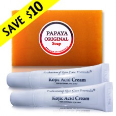 Power Papaya Kojic Facial Whitening Package